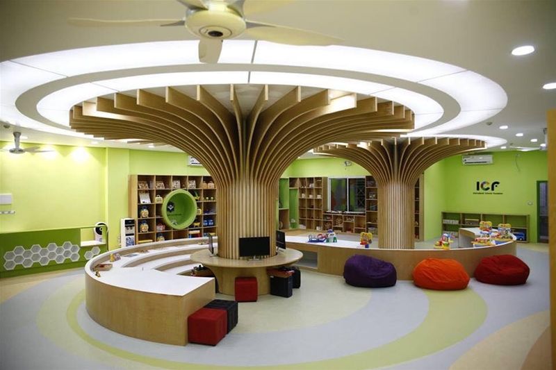Nguyên tắc thiết kế không gian bên trong thư viện